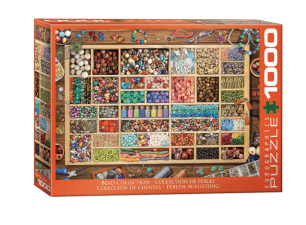 puzzle rompecabezas eurographics 1000 piezas coleccion de cuentas perlas