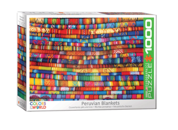 puzzle rompecabezas eurographics 1000 mantas peruanas aguayos color coleccion