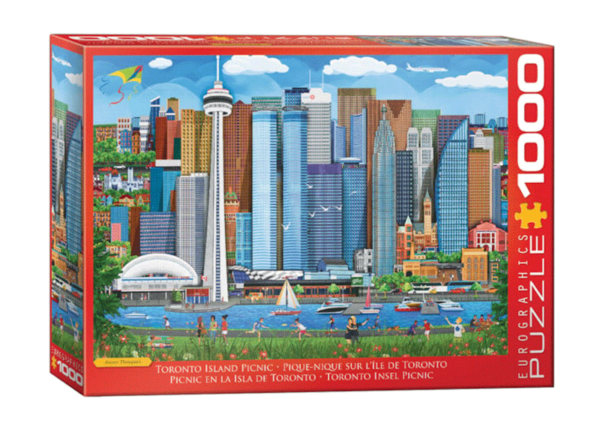 puzzle rompecabezas eurographics 1000 piezas toronto island picnic canada