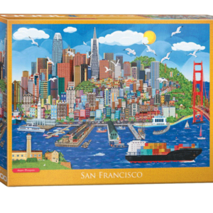 puzzle rompecabezas eurographics 1000 piezas san francisco paisaje