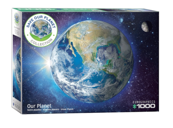 puzzle rompecabezas eurographics 1000 piezas nuestro planeta tierra