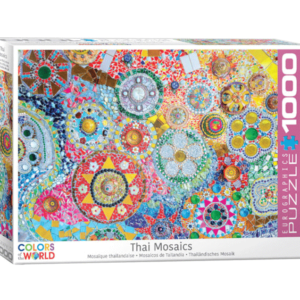 puzzle rompecabezas eurographics 1000 piezas mosaicos de tailandia color coleccion