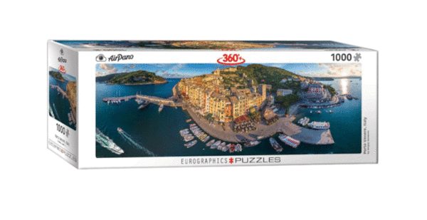 puzzle rompecabezas eurographics 1000 piezas porto venere italia puerto paisaje panoramico