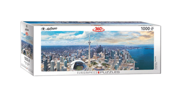 puzzle rompecabezas eurographics 1000 piezas toronto canada paisaje panoramico