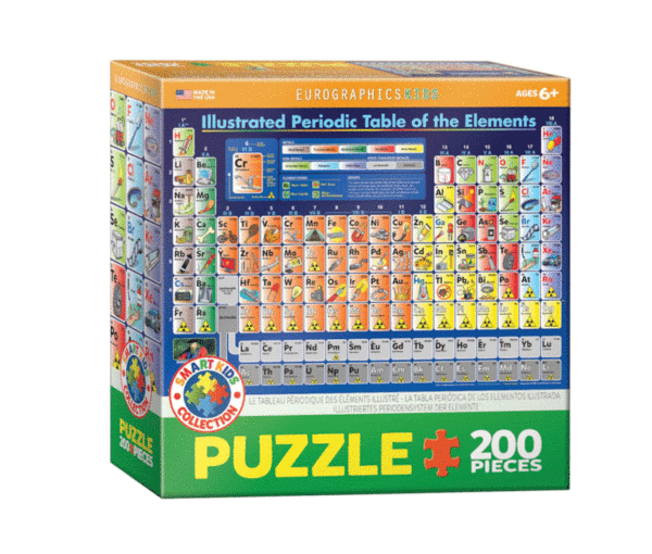 puzzle rompecabezas eurographics 200 piezas inventores y sus inventos ciencia rompecabeza xl piezas grandes adulto mayor niño infantil