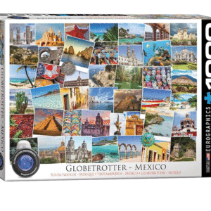 puzzle rompecabezas 1000 piezas eurographics trotamundos mexico globetrotter paisaje