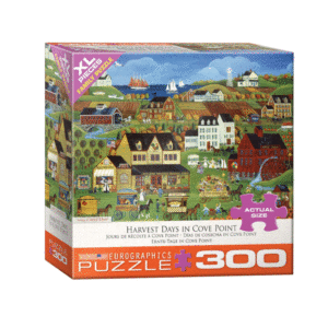 puzzle rompecabezas eurographics 300 piezas xl piezas grandes adulto mayor temporada de calabaza campo paisaje