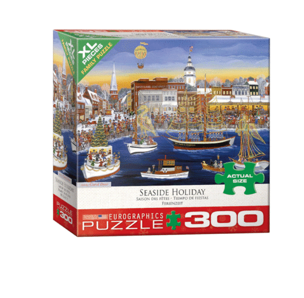 puzzle rompecabezas eurographics 300 piezas xl piezas viejo tiempos de fiesta paisaje