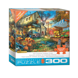 puzzle rompecabezas eurographics 300 piezas xl piezas viejo almacen de campo paisaje