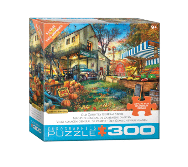 puzzle rompecabezas eurographics 300 piezas xl piezas viejo almacen de campo paisaje