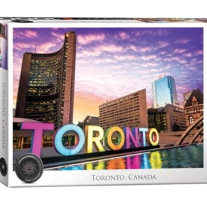 puzzle rompecabezas eurographics 1000 piezas toronto canada paisaje