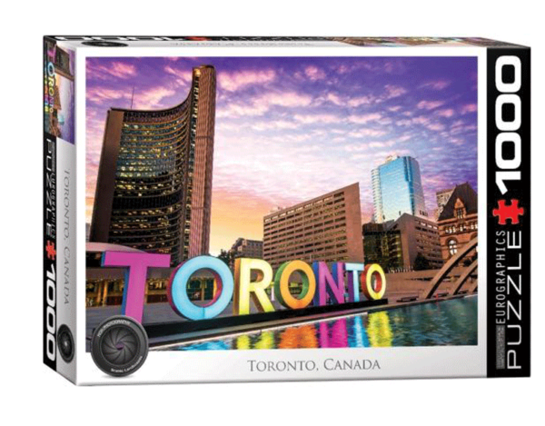 puzzle rompecabezas eurographics 1000 piezas toronto canada paisaje