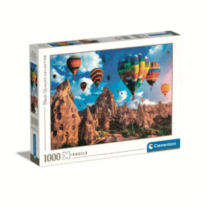 puzzle rompecabezas 1000 piezas globos aerostaticos capadoccia turkia paisaje