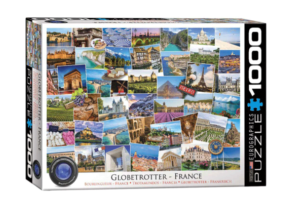 puzzle rompecabezas eurographics 1000 piezas trotamundos francia paris paisaje