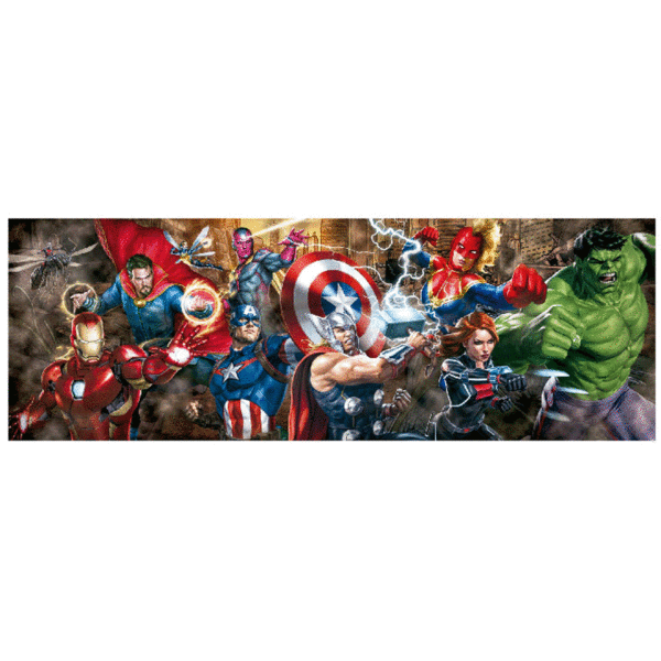 puzzle rompecabezas 1000 piezas clementoni marvel hulk thor super heroe