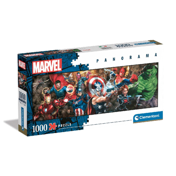 puzzle rompecabezas 1000 piezas clementoni marvel hulk thor super heroe