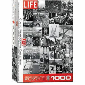 puzzle rompecabezas eurographics 1000 revista life fotografias clasicas collage vintage