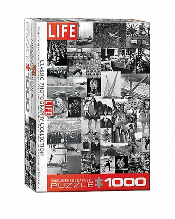 puzzle rompecabezas eurographics 1000 revista life fotografias clasicas collage vintage