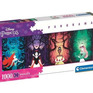 puzzle rompecabezas 1000 piezas clementoni disney princesas panoramico