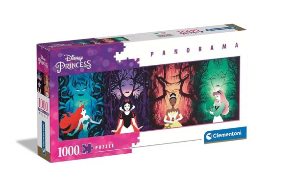 puzzle rompecabezas 1000 piezas clementoni disney princesas panoramico