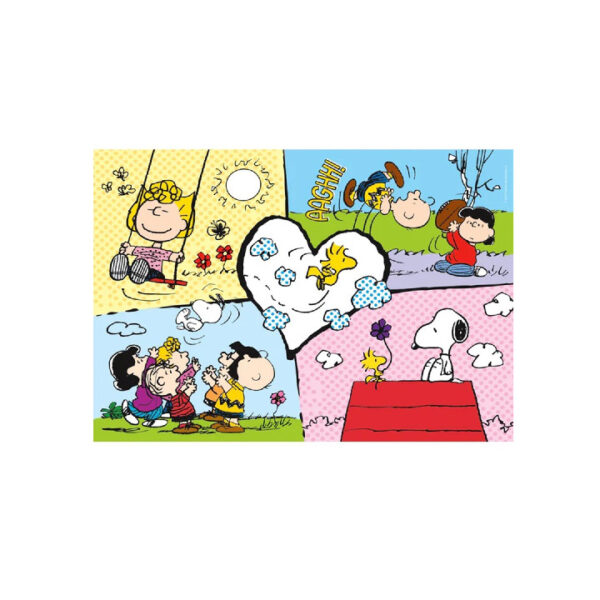 puzzle rompecabezas 500 piezas clementoni peanuts snoopy charlie brown