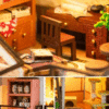 mini casita japonesa 4 pisos bricollage diy muñecas