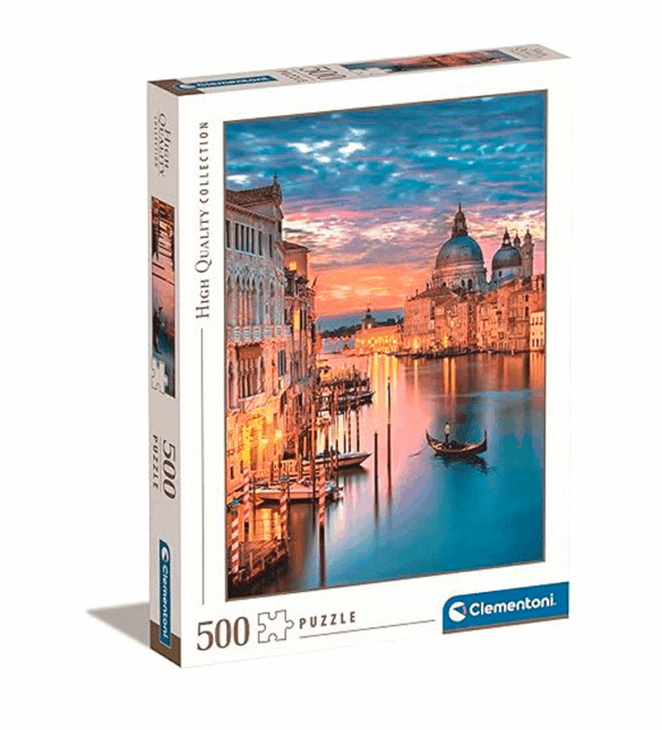puzzle rompecabezas 500 piezas clementoni paisaje venecia italia