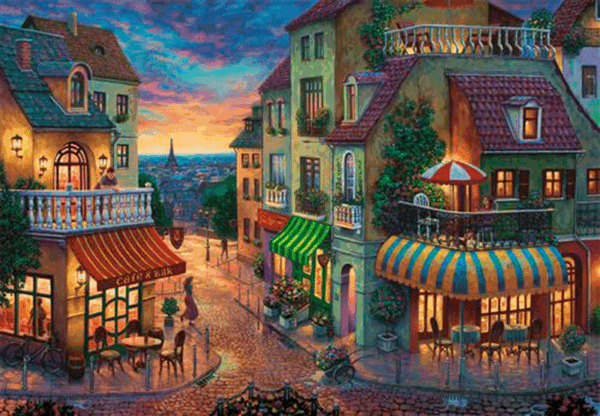 puzzle rompecabezas 2000 piezas clementoni paris paisaje