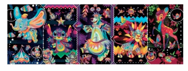 puzzle rompecabezas clementoni panoramico stitch rey leon dumbo disney