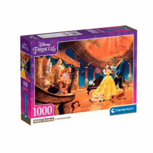 rompecabezas 1000 piezas clementoni bella y bestia princesas disney