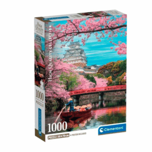 rompecabezas 1000 piezas clementoni himeji castle pimavera china japon