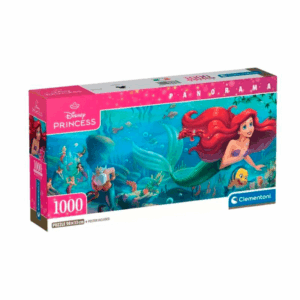 puzzle rompecabezas clementoni panoramico la sirenita princesas disney
