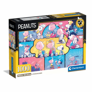 rompecabezas 1000 piezas clementoni snoopy peanuts charlie brown