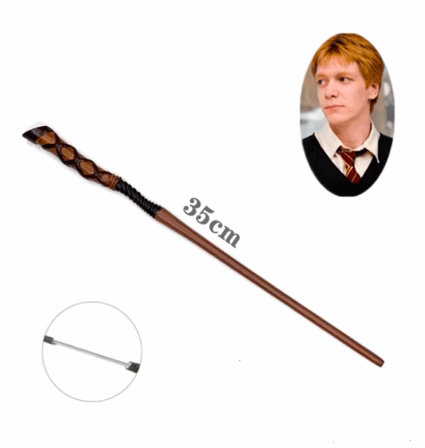 varita magica harry potter george weasley wizarding word hogwarts