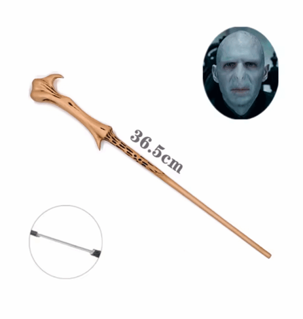 varita magica harry potter wizarding word hogwarts lord voldemort