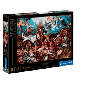 puzzle rompecabezas 1000 piezas clementoni pieter bruegel the fall of the rebel angels la caida de los angekes rebeldes pieter brueguel