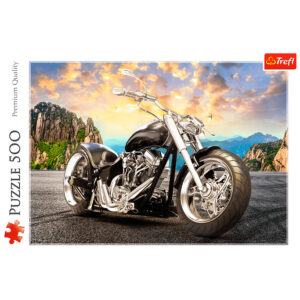 puzzle reompecabezas trefl 500 piezas motocicleta moto