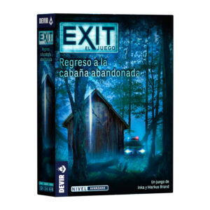exit el regreso a la cabaña abandonada juegos de mesa devir ludoteca talca