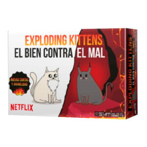 exploding kittens el bien contra el mal asmodee juego de mesa ludoteca talca