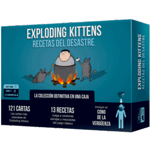 exploding kittens recetas del desastre juegos de mesa tienda talca ludoteca asmodee