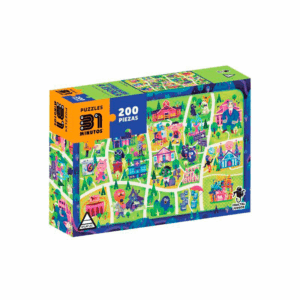 puzzle rompecabezas 200 piezas 31 minutos fractal juegos de mesa talca
