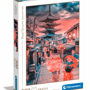 puzzle rompecabezas 500 piezas clementoni atardecer en tokio