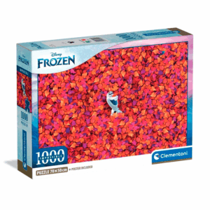 puzzle rompecabezas 1000 piezas clementoni frozen impossble olaf