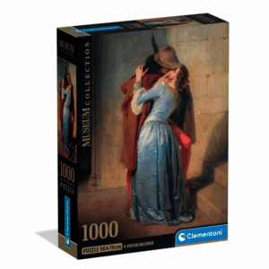 puzzle rompecabezas 1000 piezas clementoni el besos francesco hayez obras de arte pintura