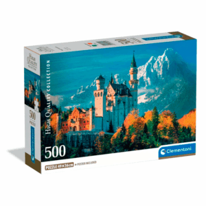 puzzle rompecabezas 500 piezas clementoni castillo neuschwanstein