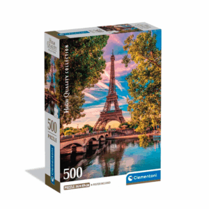 puzzle rompecabezas 500 piezas clementoni torre eiffel pars francia