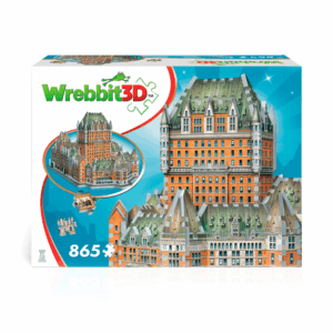 puzzle rompecabezas 3d chateau frontenac castillo 865 piezas wrebbit