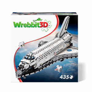 puzzle rompecabezas 3d space shuttle orbiter cohete espacial 435 piezas wrebbit