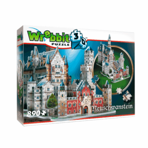 puzzle rompecabezas 3d neuschwanstein castillo alemania 890 piezas wrebbit