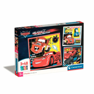 puzzle rompecabezas clementoni 3 x 48 pieza disney cars tienda talca mate y rayo mcqueen